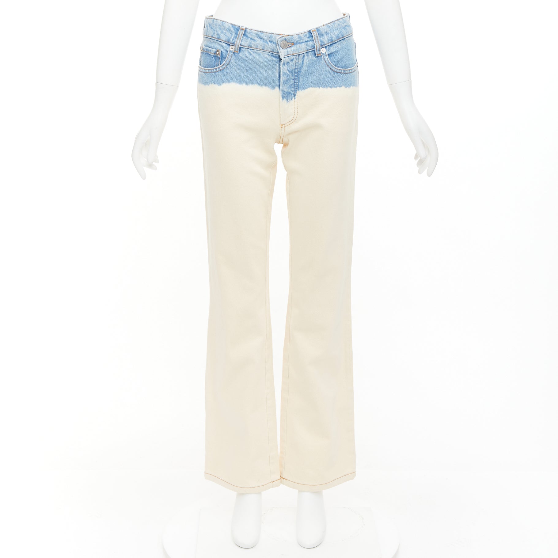 Dries Van Noten Ombre Wide Jeans - Image 11