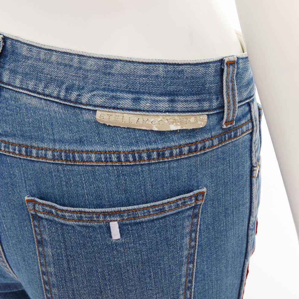 Stella Mccartney Floral Patch Jeans - Detail 2