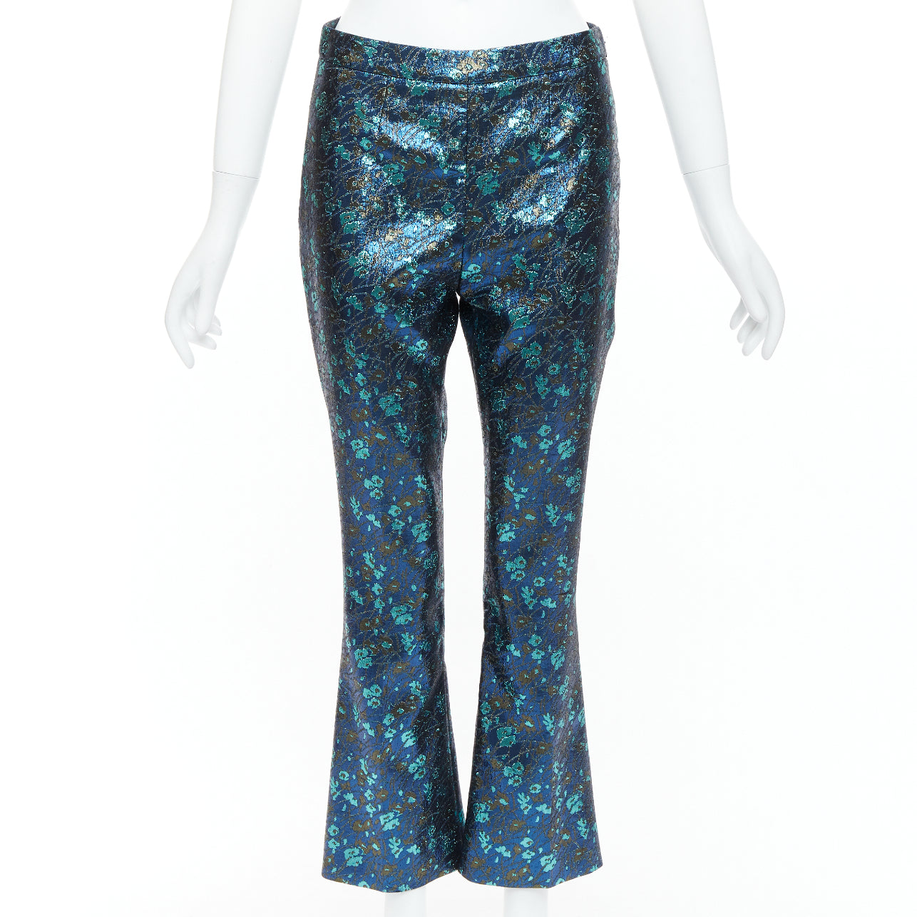 Prada Floral Brocade Pants