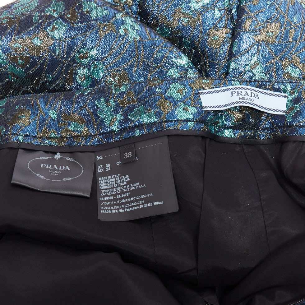 Prada Floral Brocade Pants - Image 10