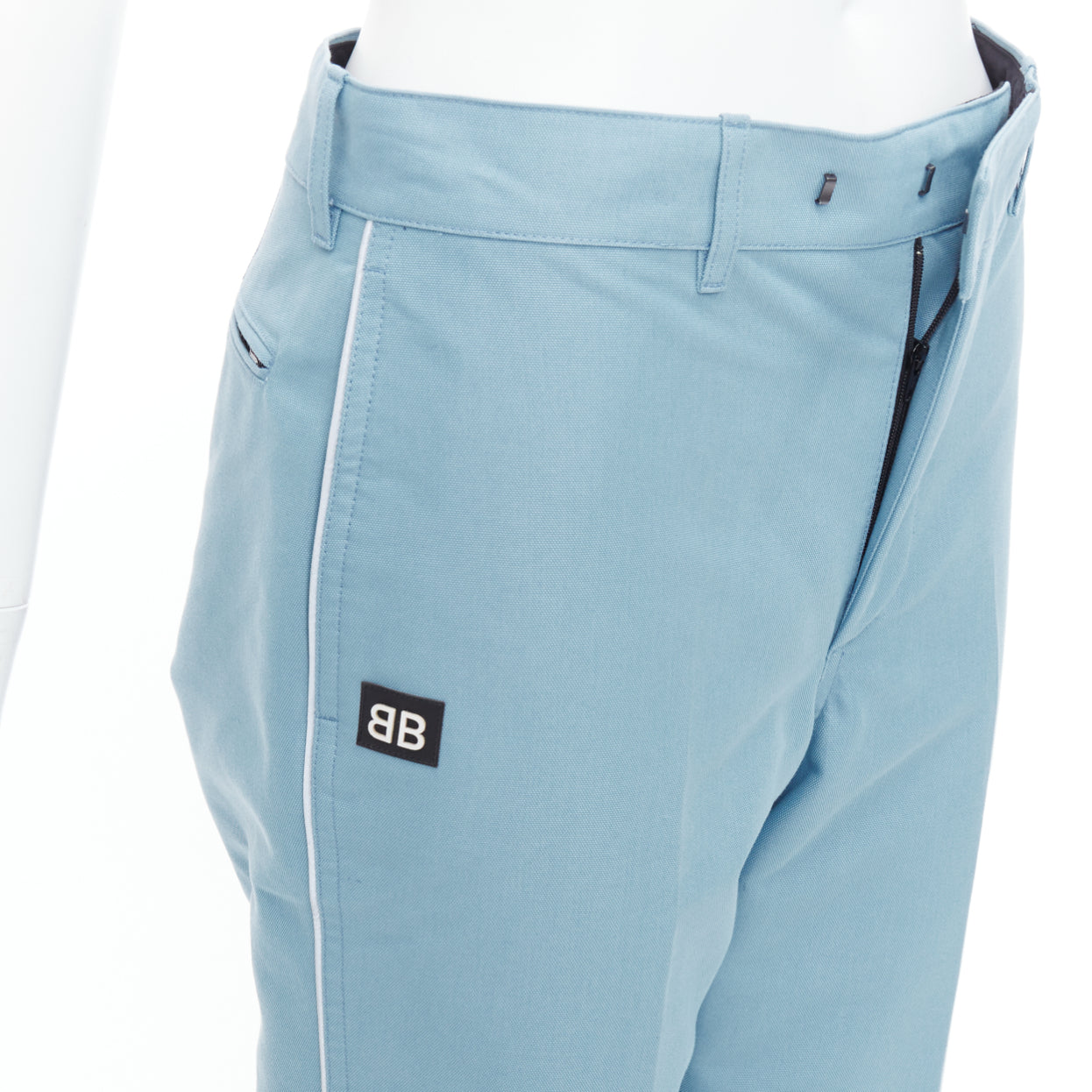 Balenciaga Logo Tapered Pants - Back view