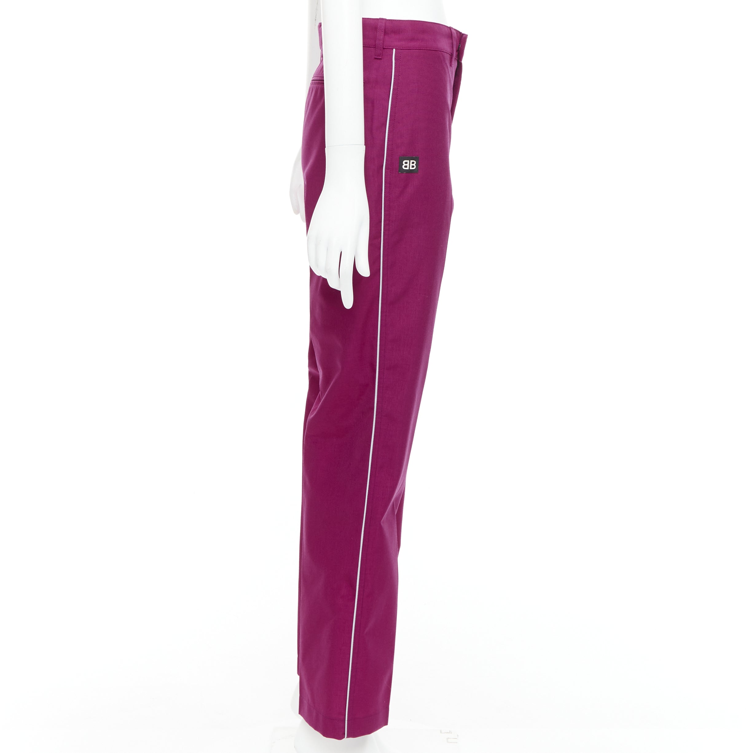 Balenciaga Logo Tapered Pants - 4