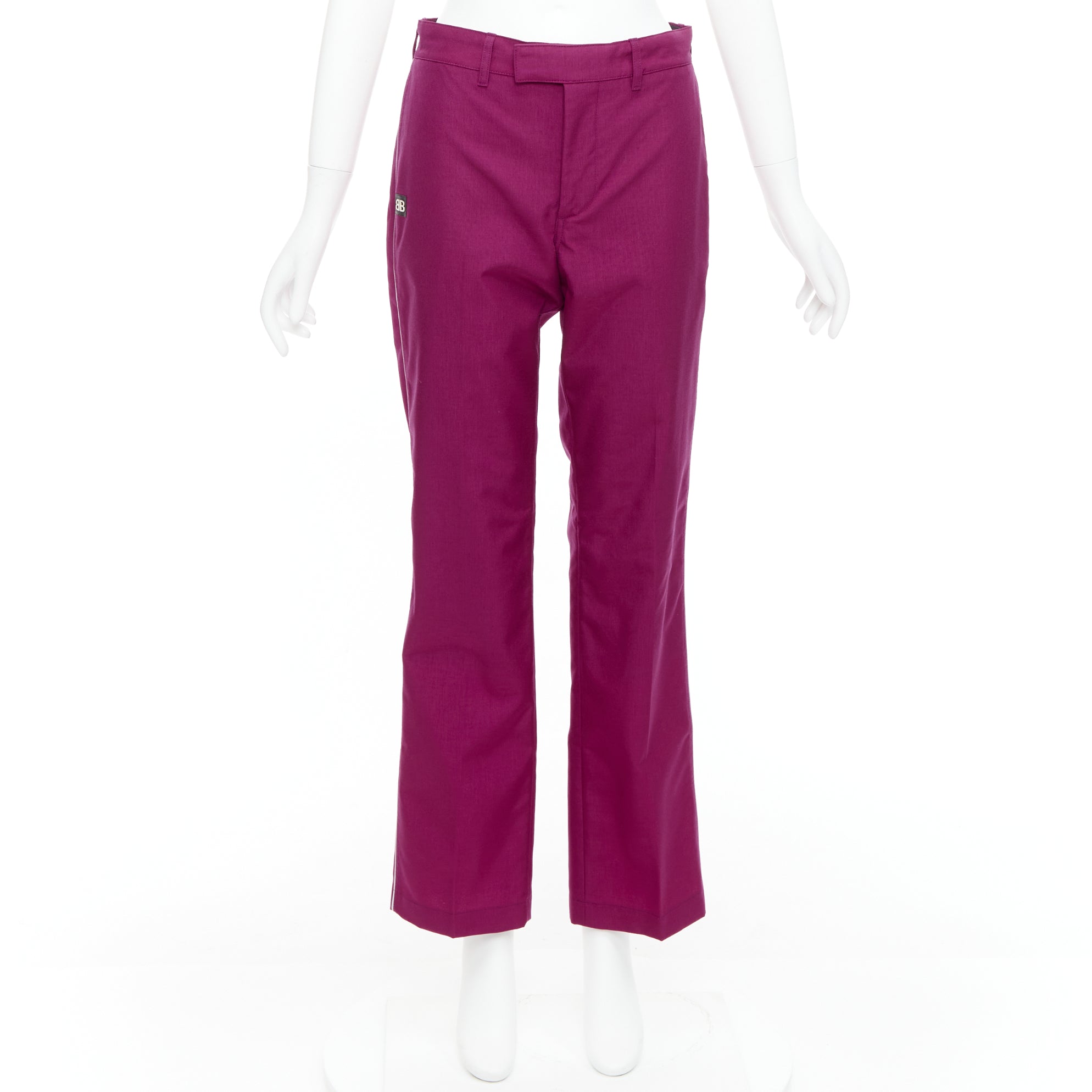 Balenciaga Logo Tapered Pants - Image 11