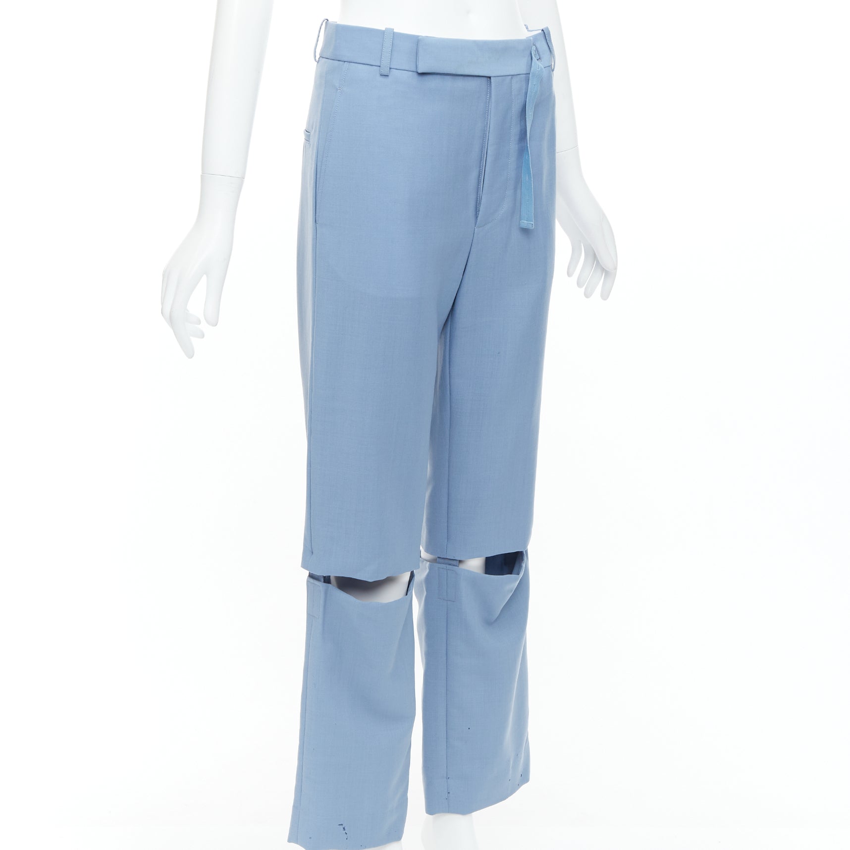 Celine Knee Cut Trousers - Image 6