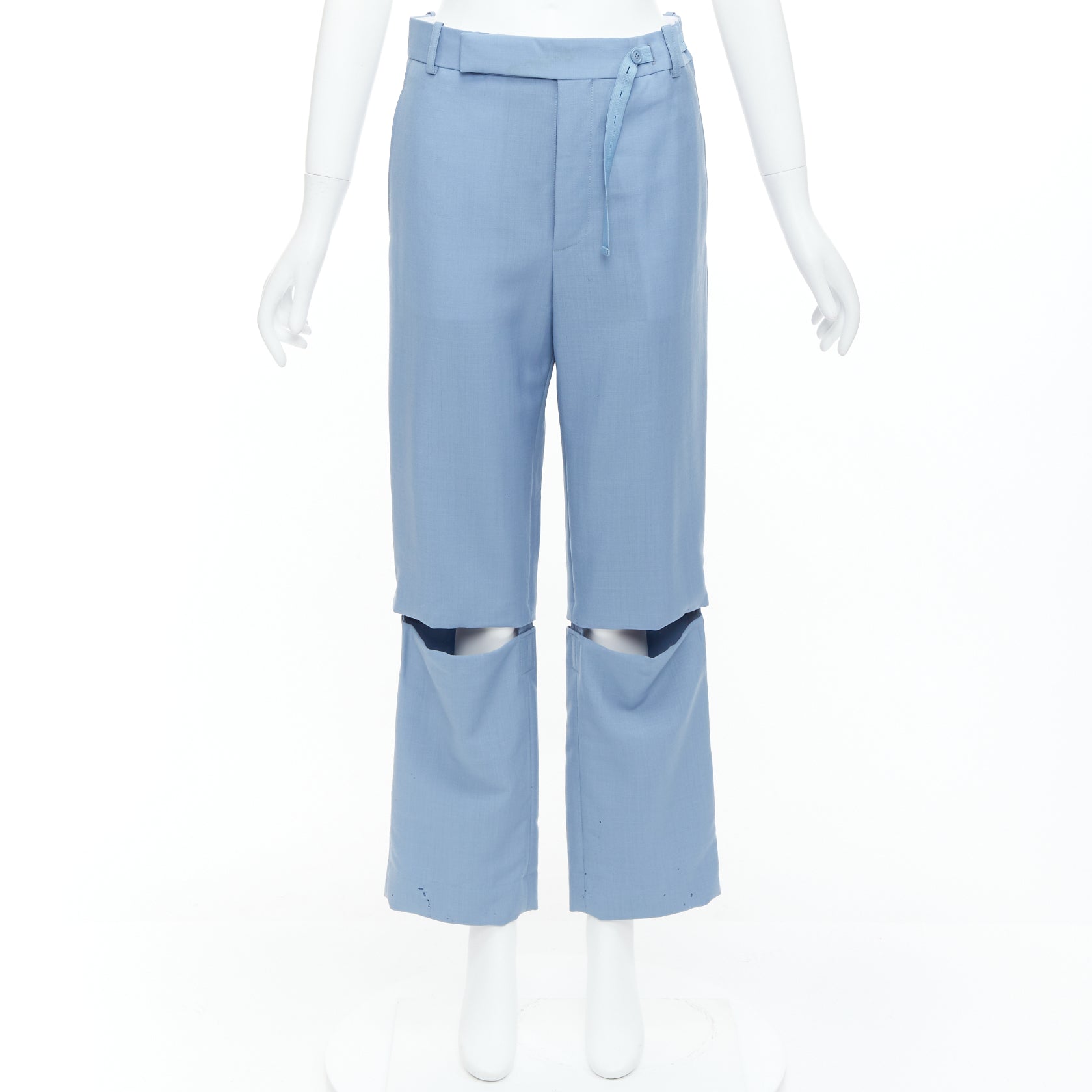 Celine Knee Cut Trousers - Image 12