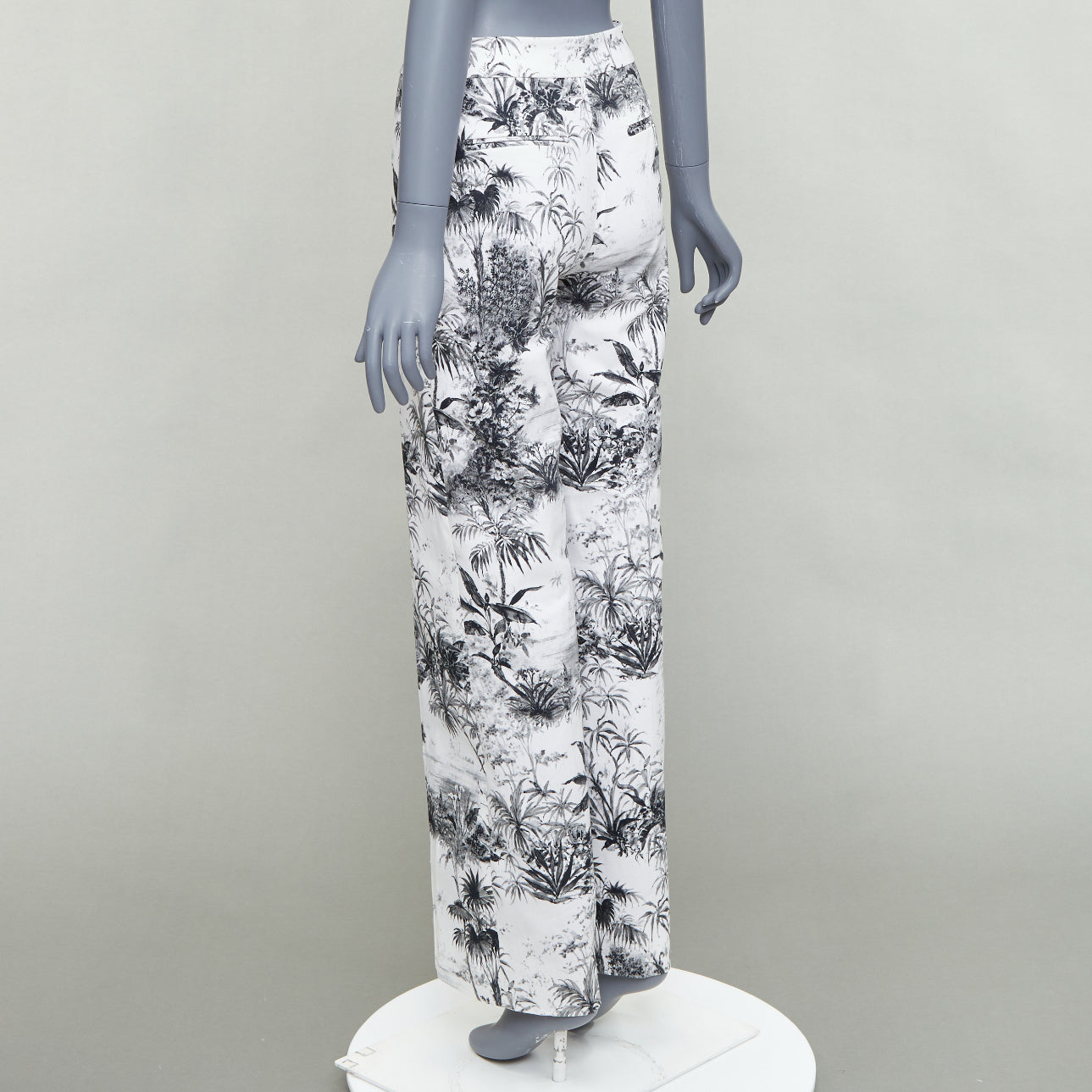 Adam Lippes Floral Straight Pants - Detail 1
