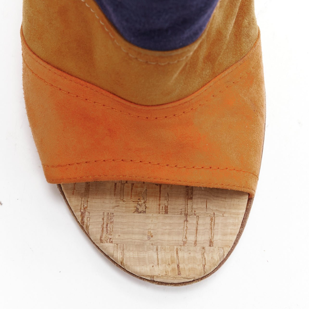 Gianvito Rossi Color Block Mules - Detail 1