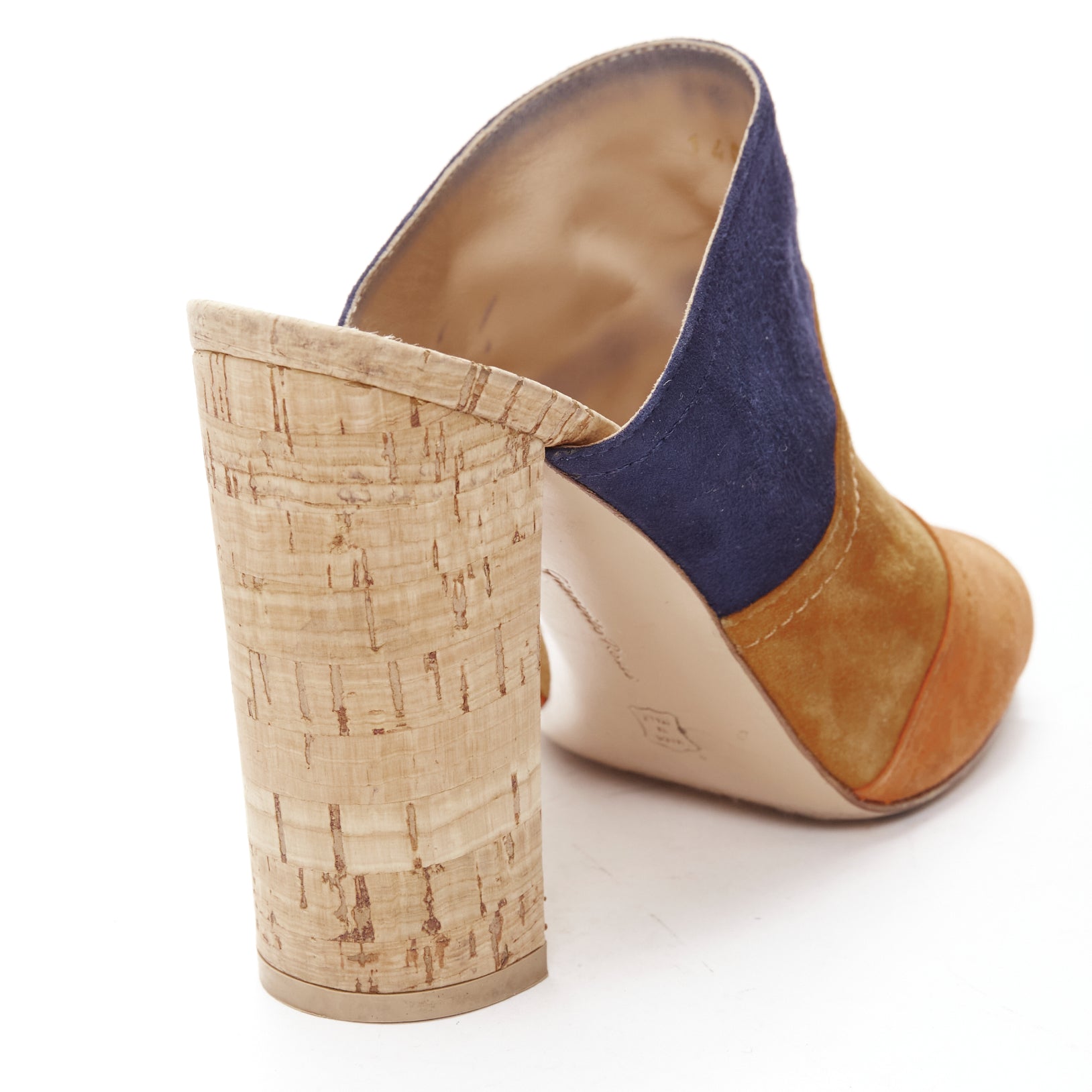 Gianvito Rossi Color Block Mules - Image 10