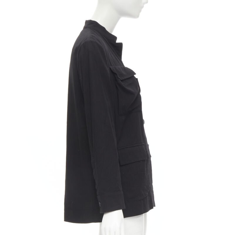 Haider Ackermann Red Mandarin Collar Jacket - 4