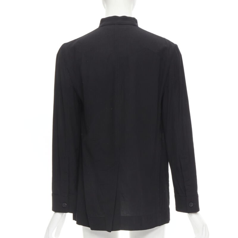 Haider Ackermann Red Mandarin Collar Jacket - Side view