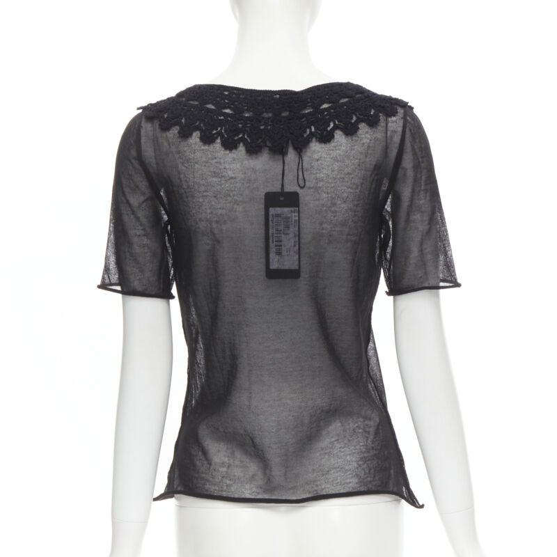 Dolce & Gabbana Crochet Lace Top - Detail 1