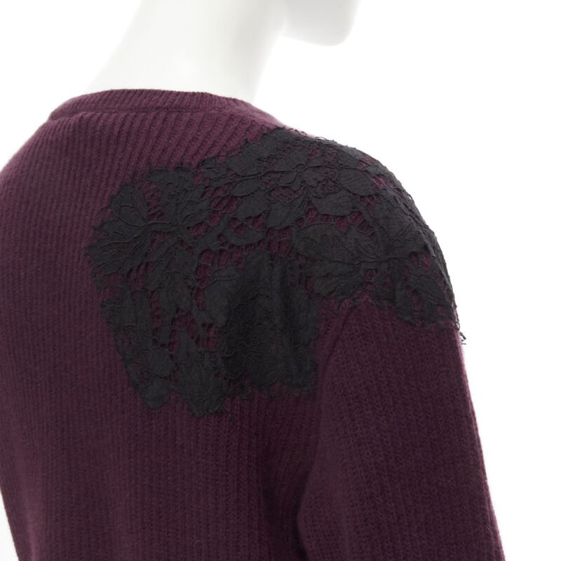 Valentino Garavani Lace Applique Sweater - Image 10