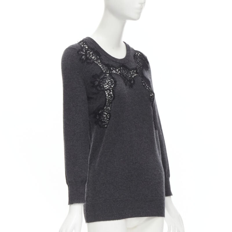 Dolce & Gabbana Floral Lace Pullover - Image 6
