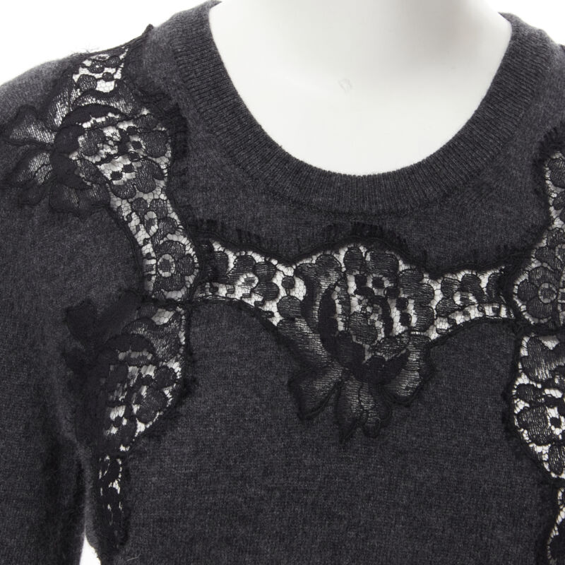 Dolce & Gabbana Floral Lace Pullover - Detail 2