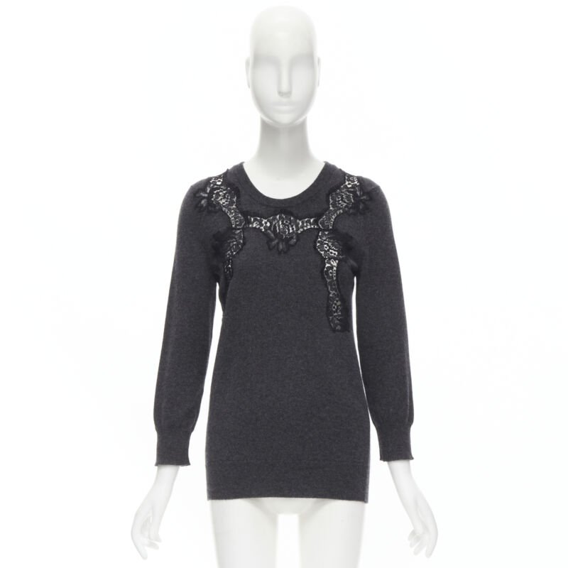 Dolce & Gabbana Floral Lace Pullover - Image 12