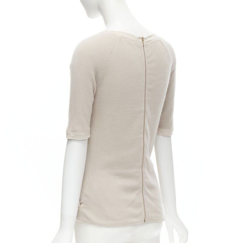 Chloe Cashmere Zip Sweater - Detail 1