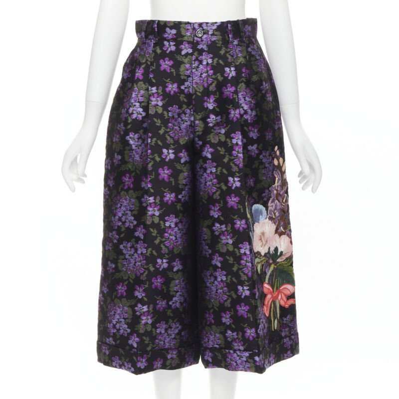 Gucci Grosgrain Pleated Shorts