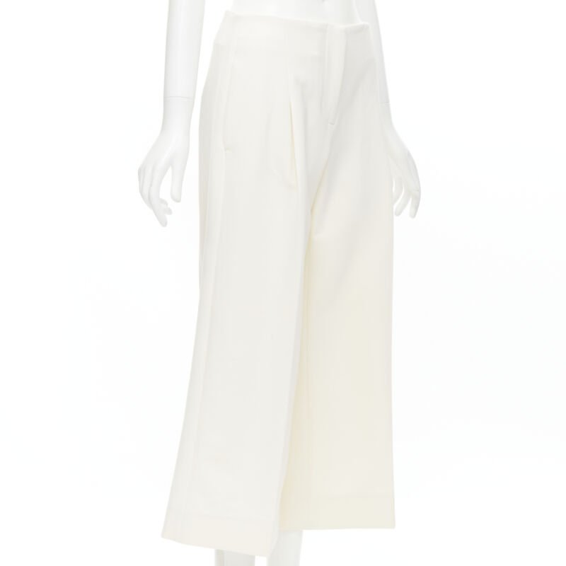 Oscar De La Renta Pleated Wide Pants - Image 6
