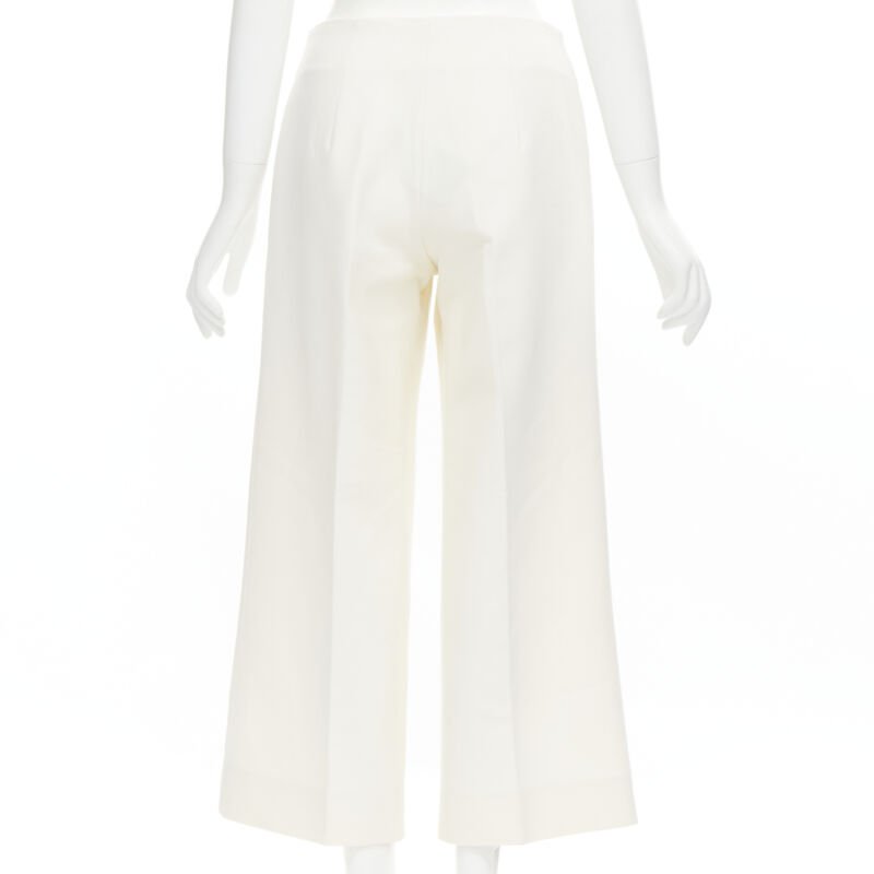 Oscar De La Renta Pleated Wide Pants - Side view