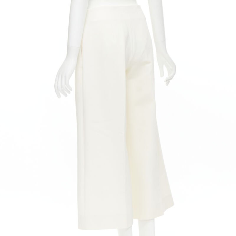Oscar De La Renta Pleated Wide Pants - Detail 1