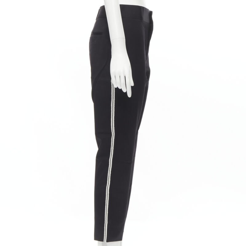 Saint Laurent Braided Formal Pants - 4