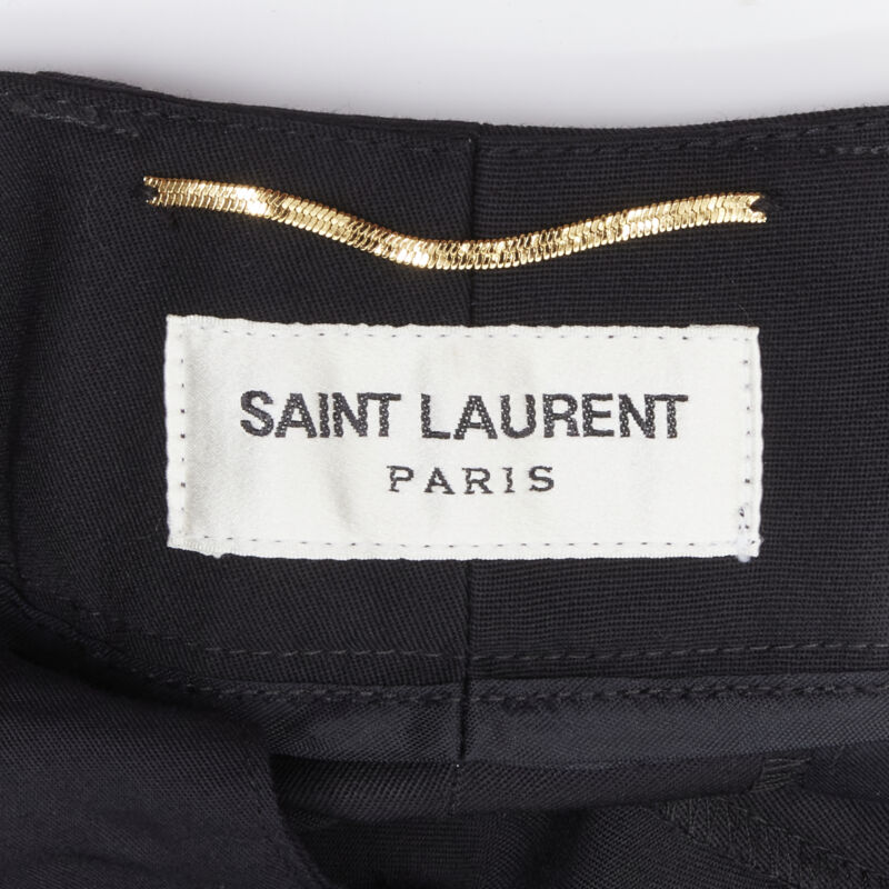 Saint Laurent Braided Formal Pants - Image 11