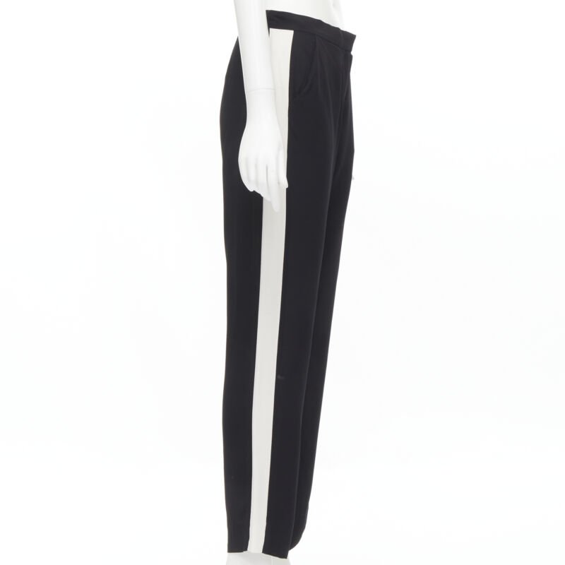 Lanvin Stripe Black Pants - 4
