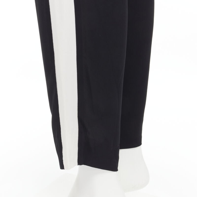 Lanvin Stripe Black Pants - Image 10