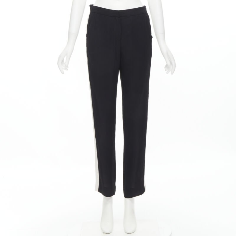 Lanvin Stripe Black Pants - Image 12