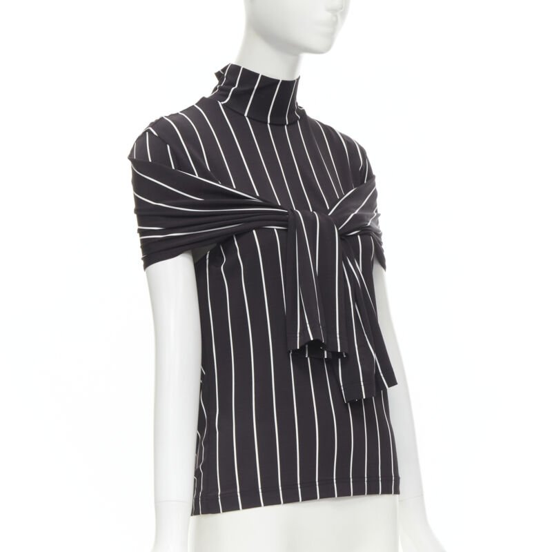 Balenciaga Tie Sleeve Turtleneck - 4