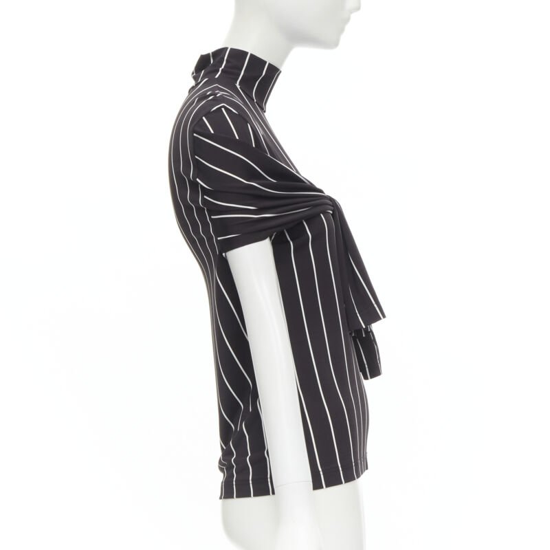 Balenciaga Tie Sleeve Turtleneck - Side view