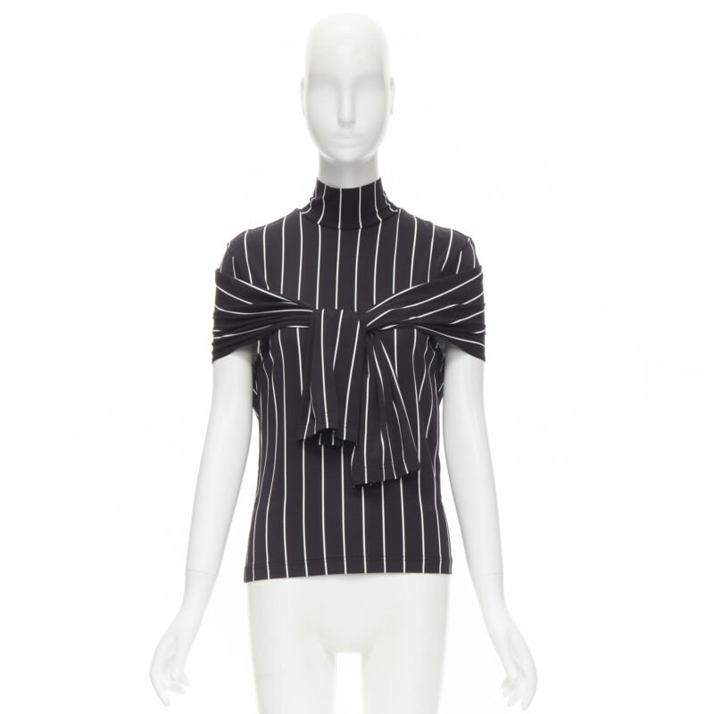 Balenciaga Tie Sleeve Turtleneck - Image 14