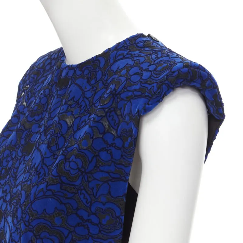 Louis Vuitton Velvet Lace Vest Blue Velvet Never worn, with tag - Back View