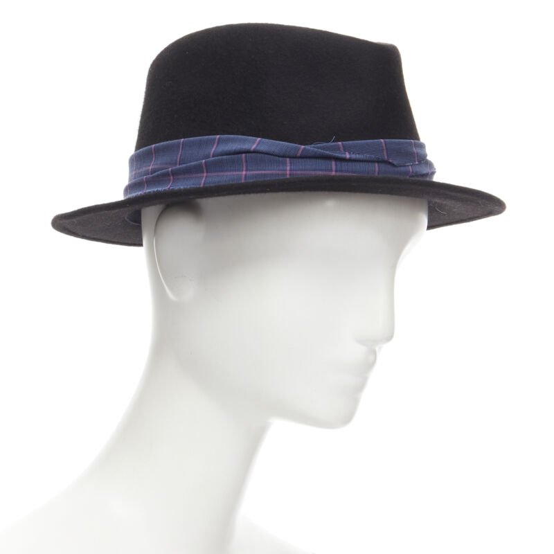 Maison Michel Painted Ribbon Fedora - Image 6