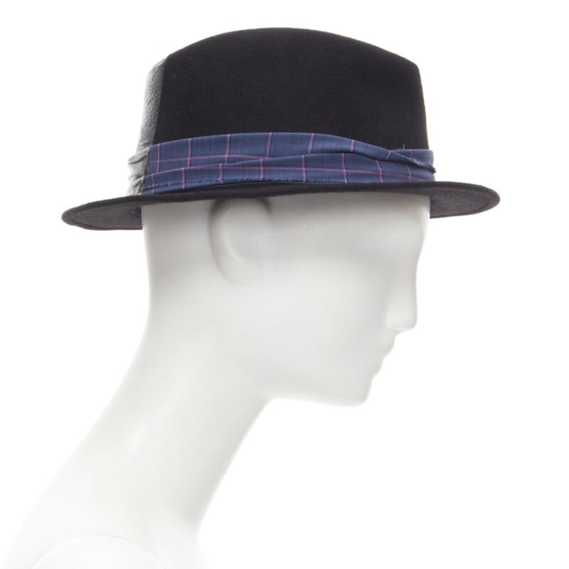 Maison Michel Painted Ribbon Fedora - 4