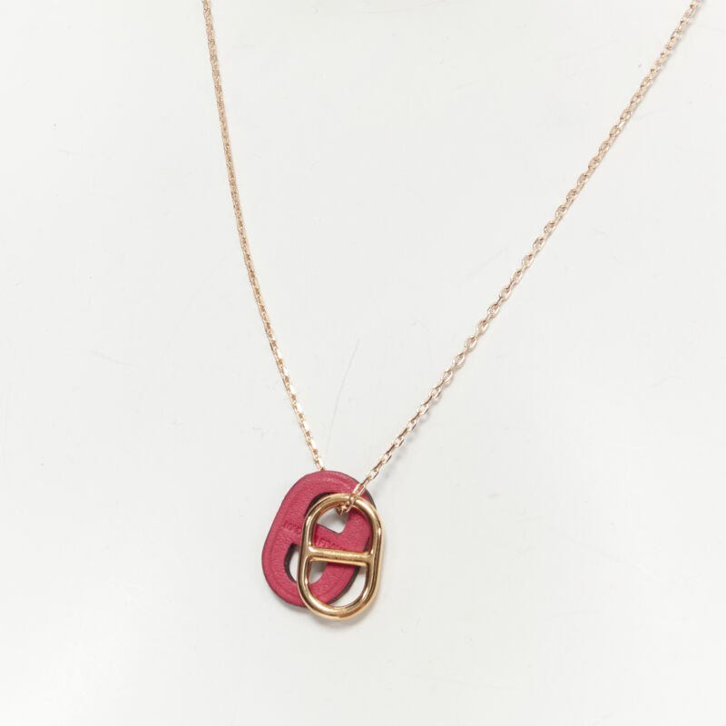 Hermès Chain Pendant Necklace - Detail 1