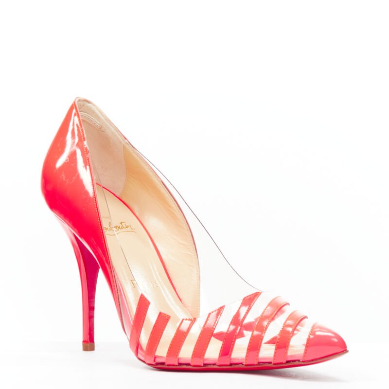 Christian Louboutin Neon Pigalle Pumps - Back view