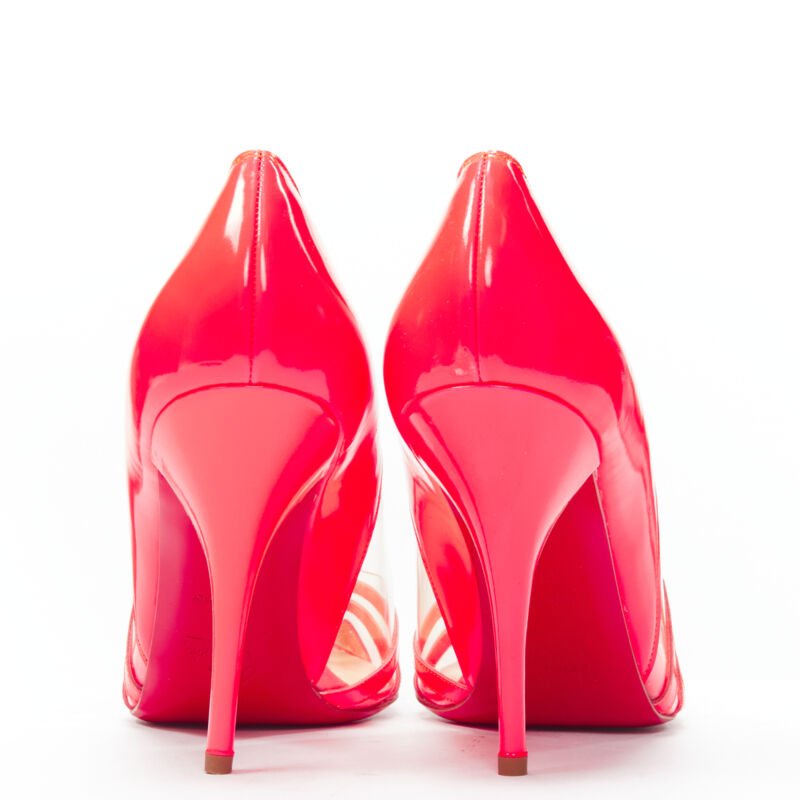 Christian Louboutin Neon Pigalle Pumps - Side view