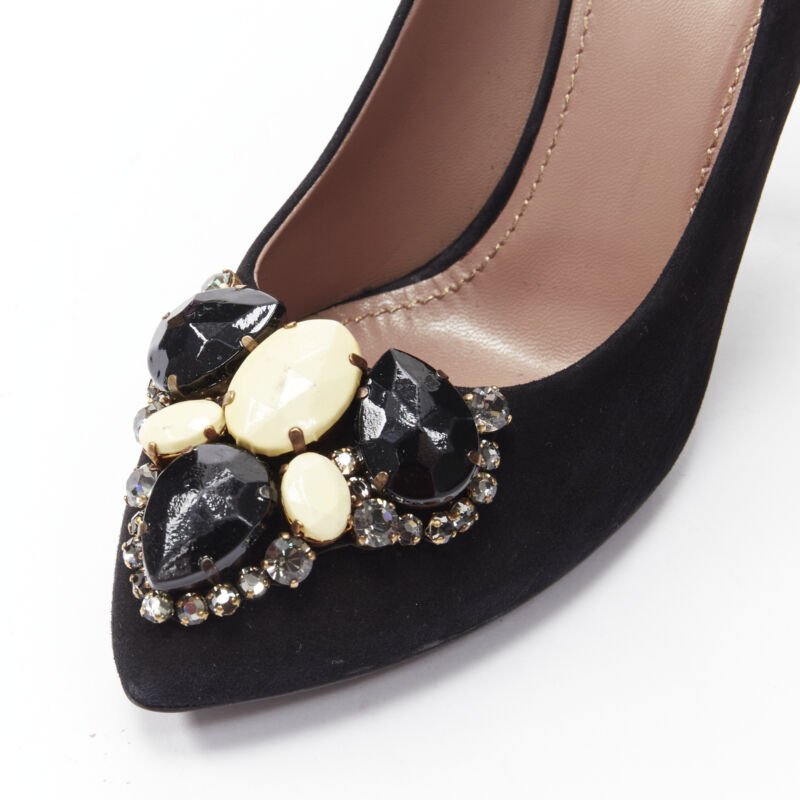 Yves Saint Laurent Rhinestone Heel Pumps - Detail 2