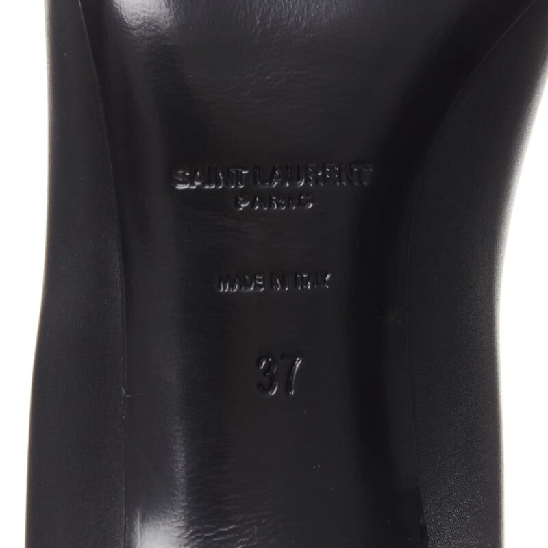 Saint Laurent Studded Bow Pumps - Image 12