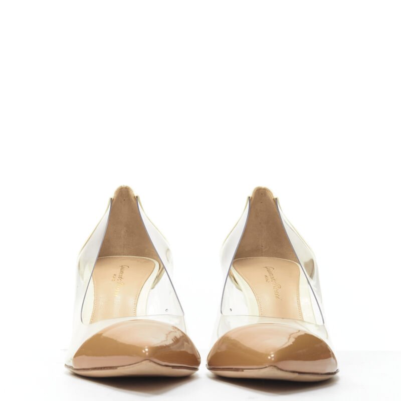 Gianvito Rossi PVC Toe Cap Heels - Image 6