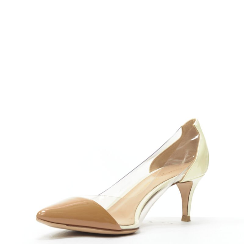 Gianvito Rossi PVC Toe Cap Heels - 4