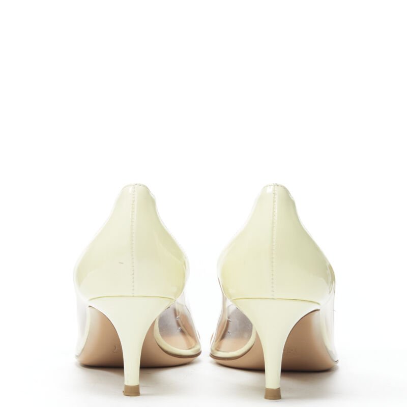 Gianvito Rossi PVC Toe Cap Heels - Side view