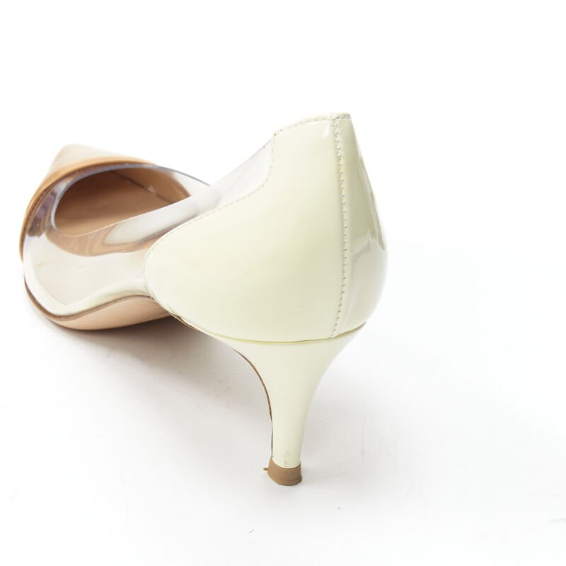 Gianvito Rossi PVC Toe Cap Heels - Image 10