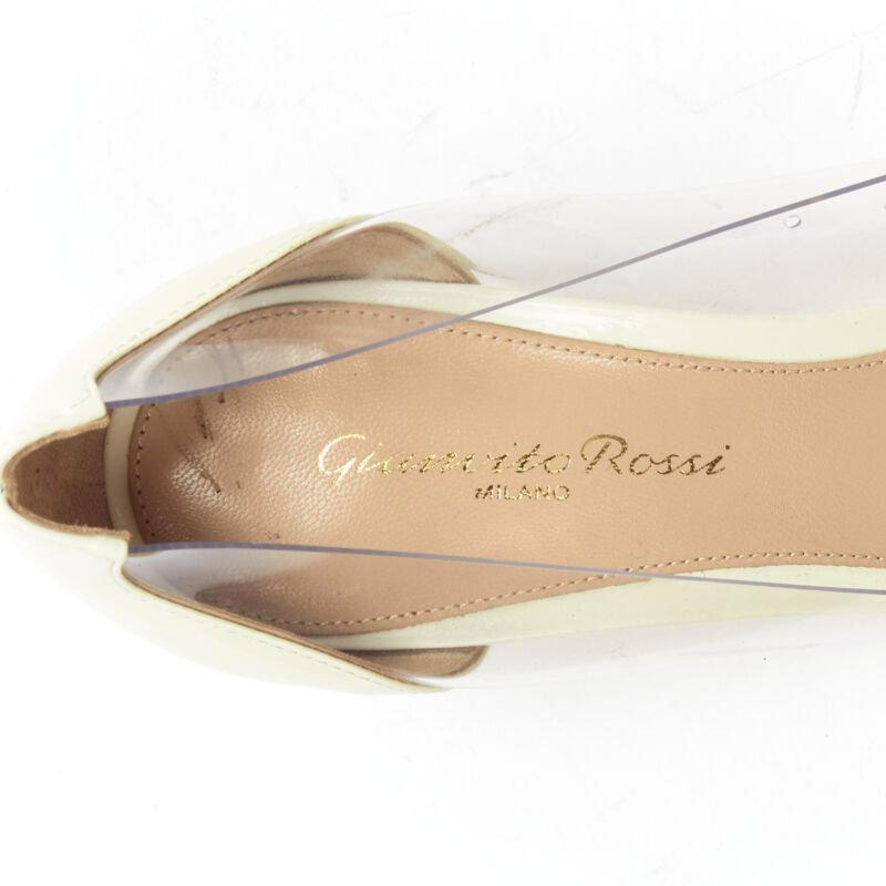 Gianvito Rossi PVC Toe Cap Heels - Image 12