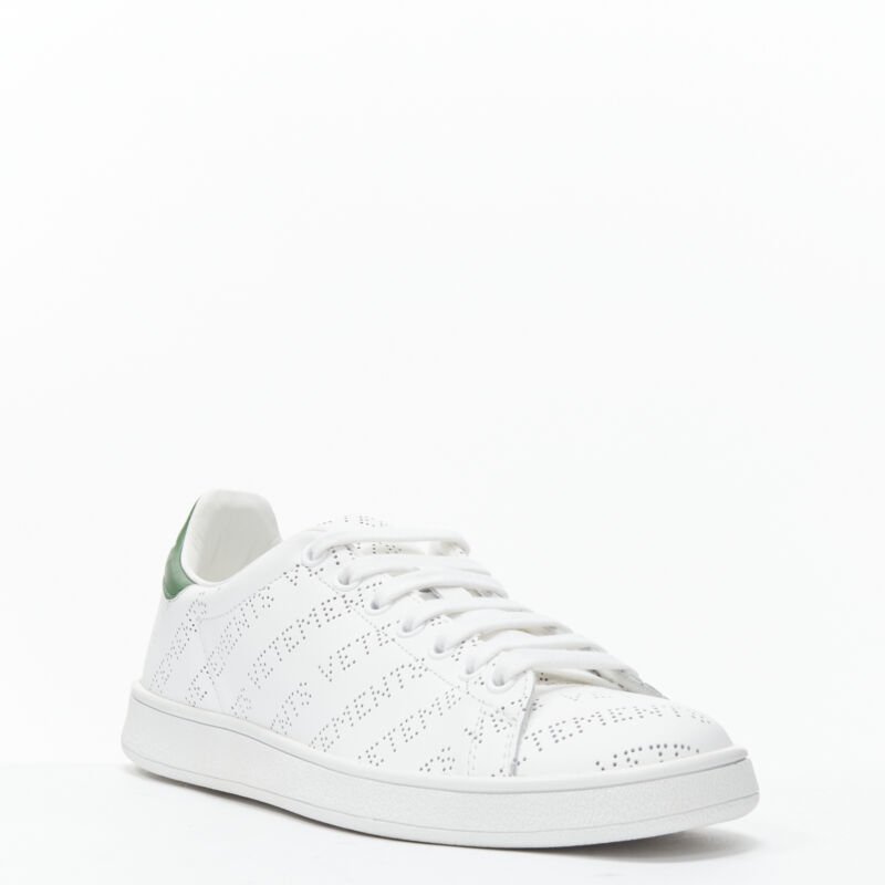 Vetements Perforated Leather Sneakers - Back view