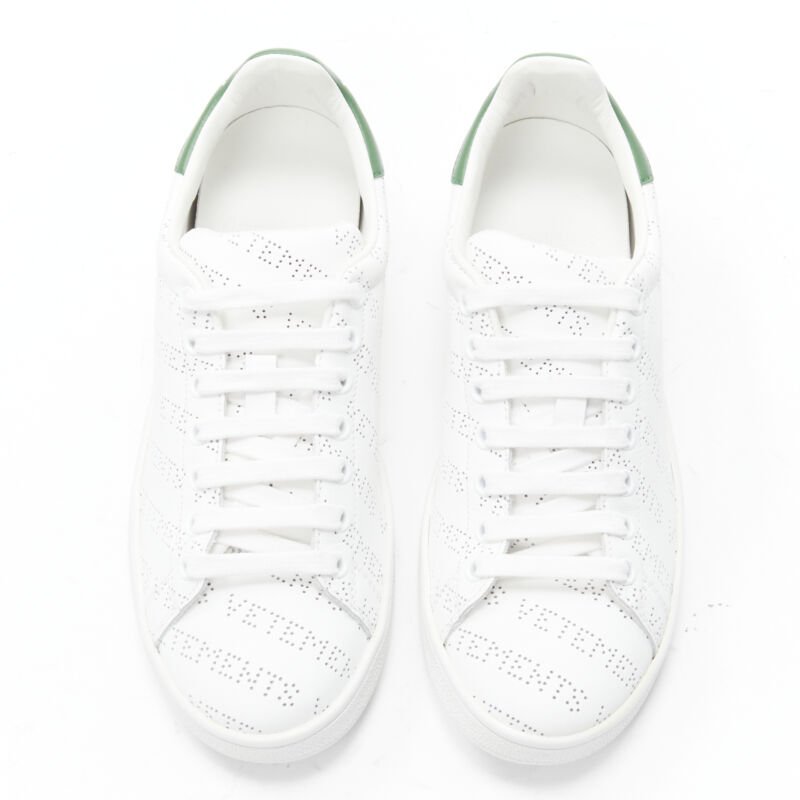 Vetements Perforated Leather Sneakers - Image 6