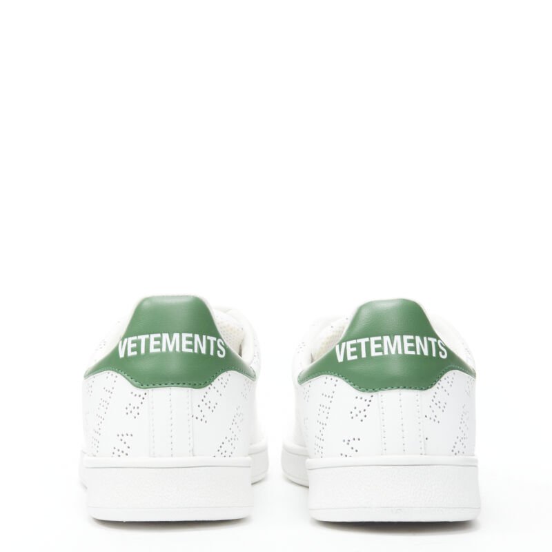 Vetements Perforated Leather Sneakers - Side view