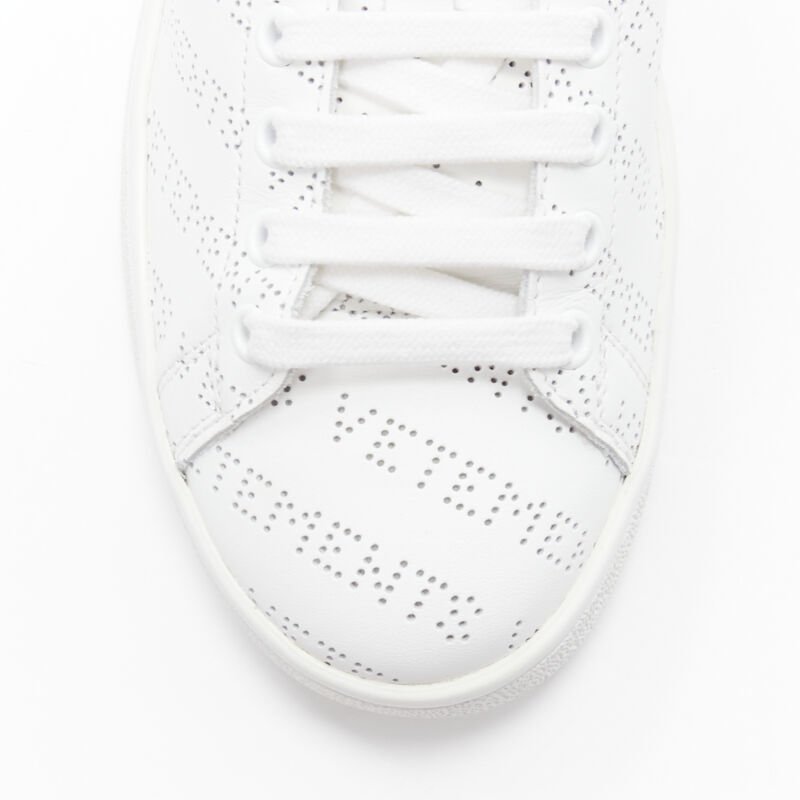 Vetements Perforated Leather Sneakers - Detail 2
