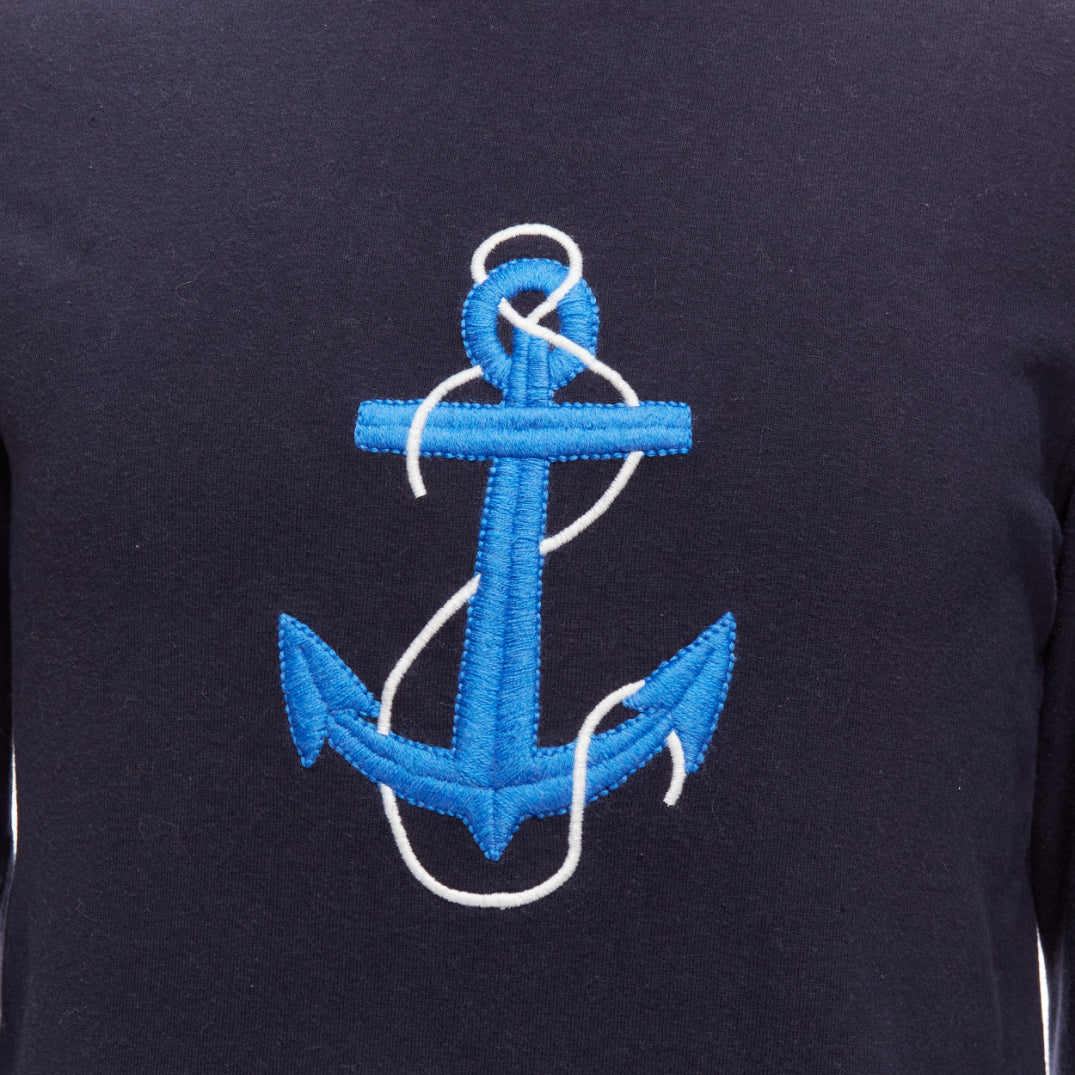 Apc Anchor Embroidery Sweatshirt - Back view